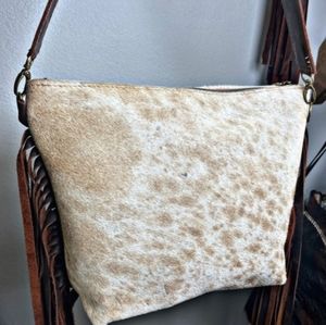 TTT Leatherworks Cowhide Speckled Chlo 18" Fringe